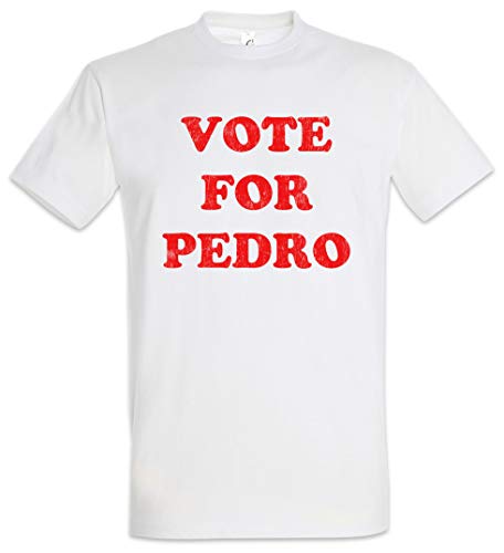 Urban Backwoods Vote for Pedro Herren T-Shirt Weiß Größe 2XL von Urban Backwoods