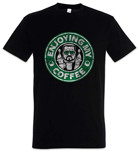 Urban Backwoods Walter Sobchak Coffee Herren T-Shirt Schwarz Größe 2XL von Urban Backwoods