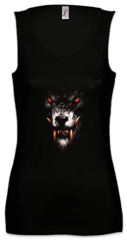 Urban Backwoods Werewolf Damen Frauen Tank Top Shirt Schwarz Größe L von Urban Backwoods