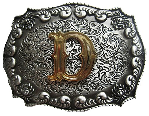 Urban Backwoods Western Letter D Gürtelschnalle für Wechselgürtel Buckle von Urban Backwoods