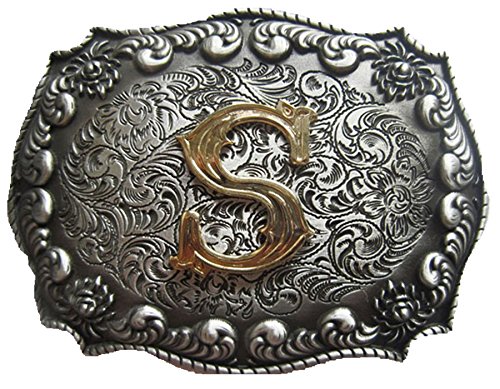 Urban Backwoods Western Letter S Gürtelschnalle für Wechselgürtel Buckle von Urban Backwoods