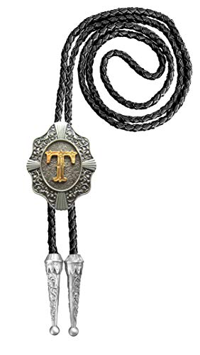 Urban Backwoods Western Letter T Bolotie Western Country Krawatte Bolo Tie von Urban Backwoods