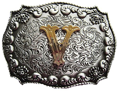 Urban Backwoods Western Letter V Gürtelschnalle für Wechselgürtel Buckle von Urban Backwoods