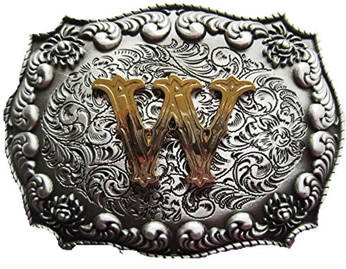 Urban Backwoods Western Letter W Gürtelschnalle für Wechselgürtel Buckle von Urban Backwoods