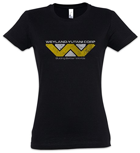 Urban Backwoods Weyland Yutani Corp Damen T-Shirt Schwarz Größe L von Urban Backwoods