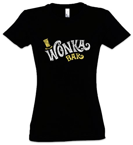 Urban Backwoods Wonka Bar Damen T-Shirt Schwarz Größe 2XL von Urban Backwoods