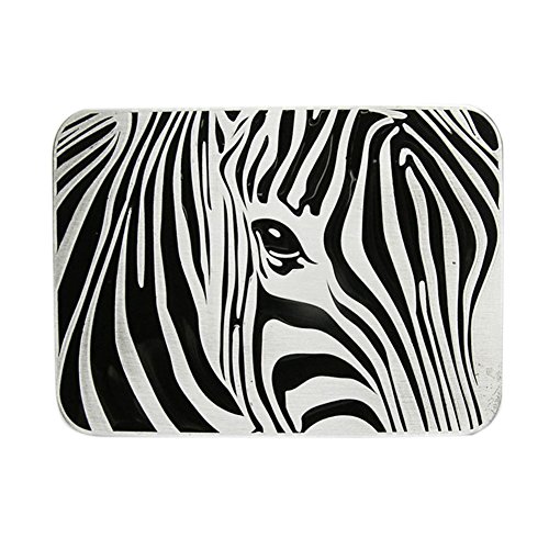 Urban Backwoods Zebra Gürtelschnalle für Wechselgürtel Buckle von Urban Backwoods