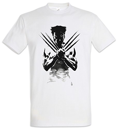 Urban Backwoods Wolverine Shadow Warrior Herren T-Shirt Weiß Größe L von Urban Backwoods