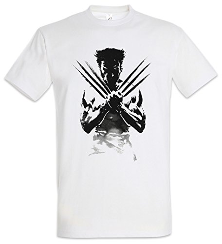Urban Backwoods Wolverine Shadow Warrior Herren T-Shirt Weiß Größe S von Urban Backwoods