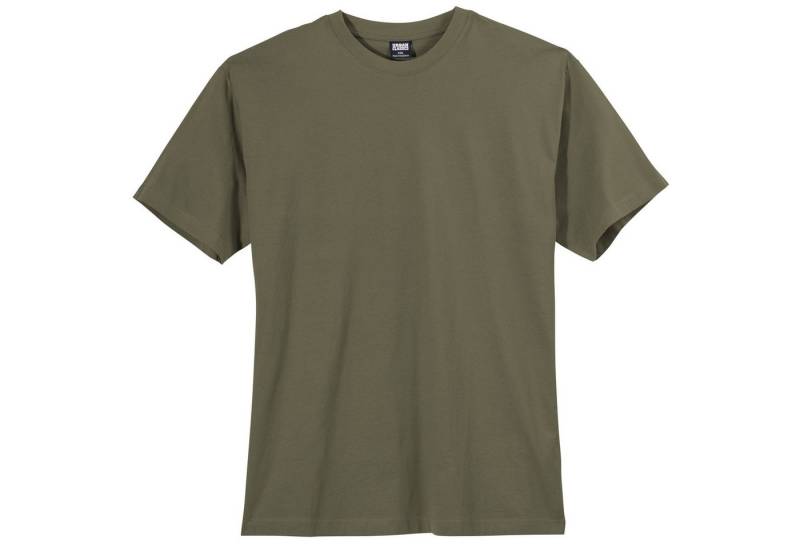 Urban Classics Plus Size Rundhalsshirt Urban Classics Übergrößen T-Shirt oliv von Urban Classics Plus Size