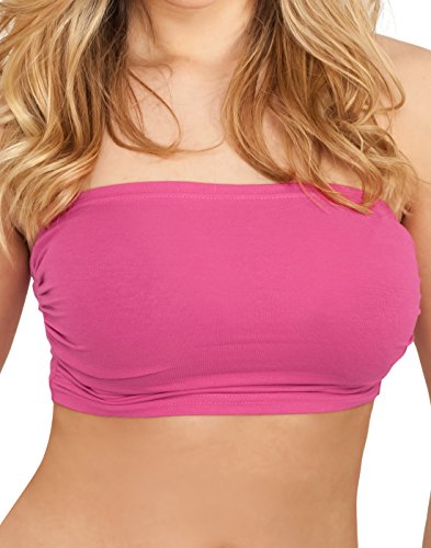 Bandeau Top - Fuchsia TB451 - Urban Classics - Miami (L) von Urban Classics