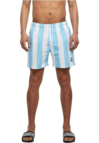 Urban Classics Herren Tb2679 Badehose, Balticbluebarstripe, 5XL EU von Urban Classics