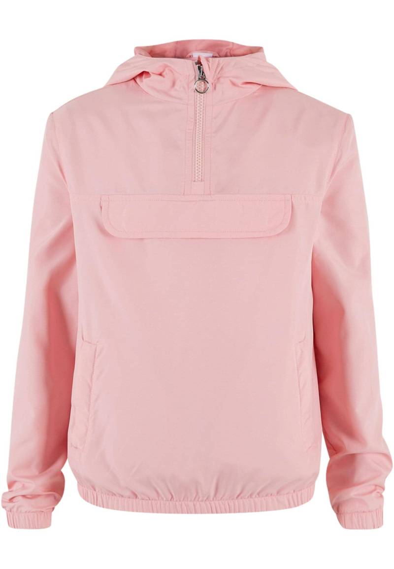 URBAN CLASSICS Allwetterjacke "Urban Classics Damen Girls Basic Pullover Jacket" 1 Stk. tlg. mit Kapuze von Urban Classics