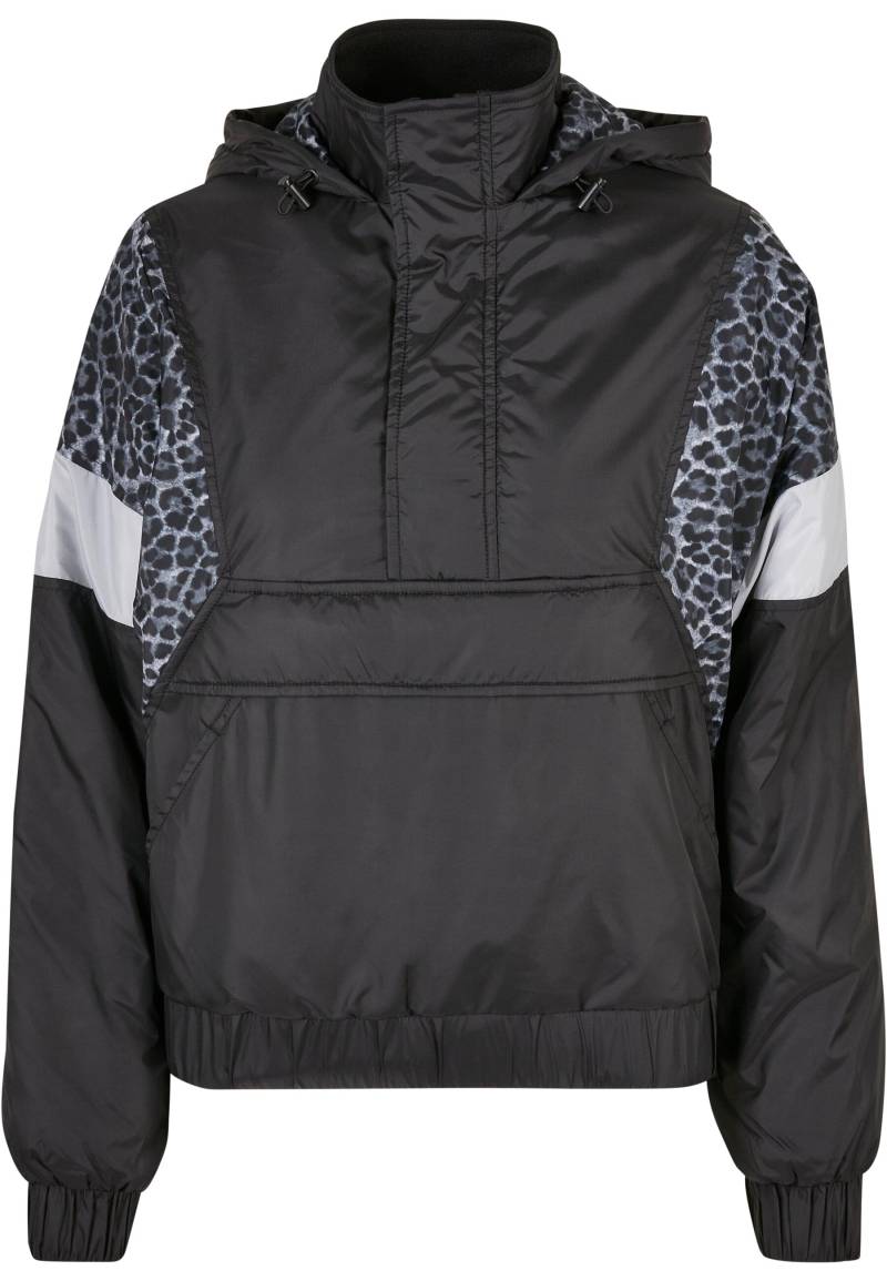 URBAN CLASSICS Allwetterjacke "Urban Classics Damen Ladies AOP Mixed Pull Over Jacket" 1 Stk. tlg. mit Kapuze von Urban Classics