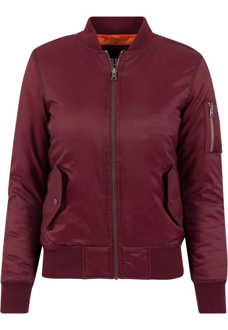 URBAN CLASSICS Allwetterjacke "Urban Classics Damen Ladies Basic Bomber Jacket" 1 Stk. tlg. ohne Kapuze von Urban Classics