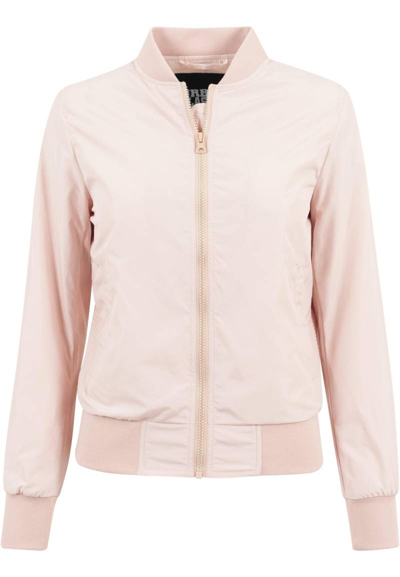 URBAN CLASSICS Allwetterjacke "Urban Classics Damen Ladies Light Bomber Jacket" 1 Stk. tlg. ohne Kapuze von Urban Classics