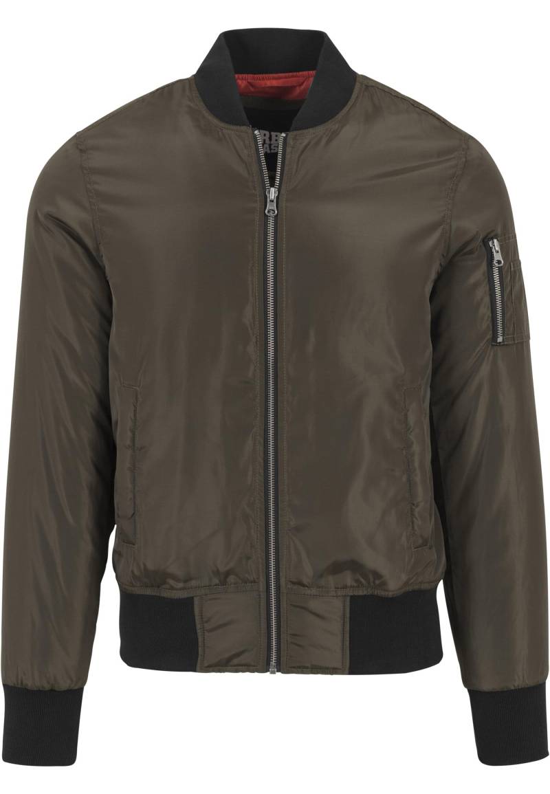 URBAN CLASSICS Allwetterjacke "Urban Classics Herren 2-Tone Bomber Jacket" 1 Stk. tlg. ohne Kapuze von Urban Classics