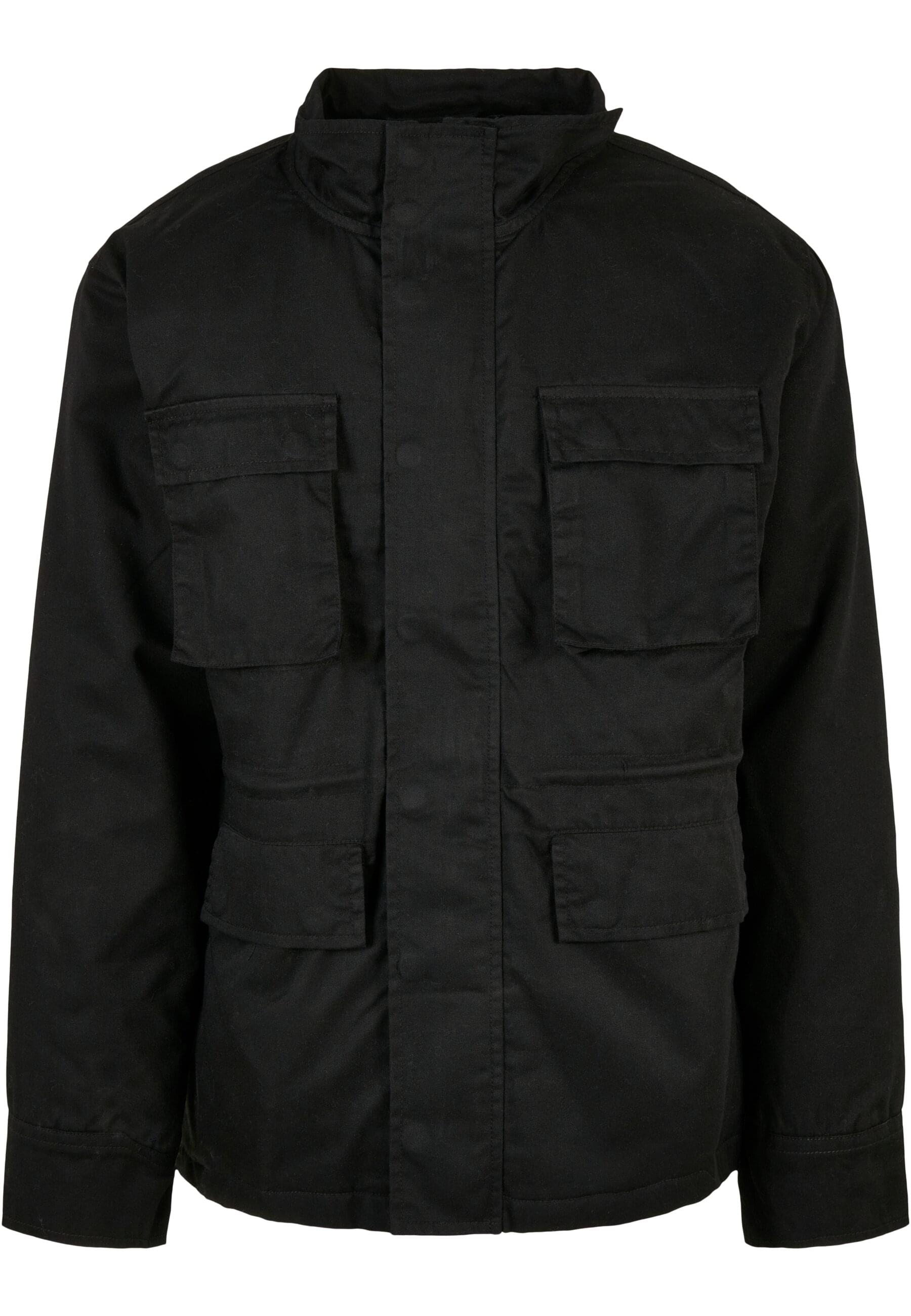 URBAN CLASSICS Allwetterjacke "Urban Classics Herren Big M-65 Jacket" 1 Stk. tlg. ohne Kapuze von Urban Classics