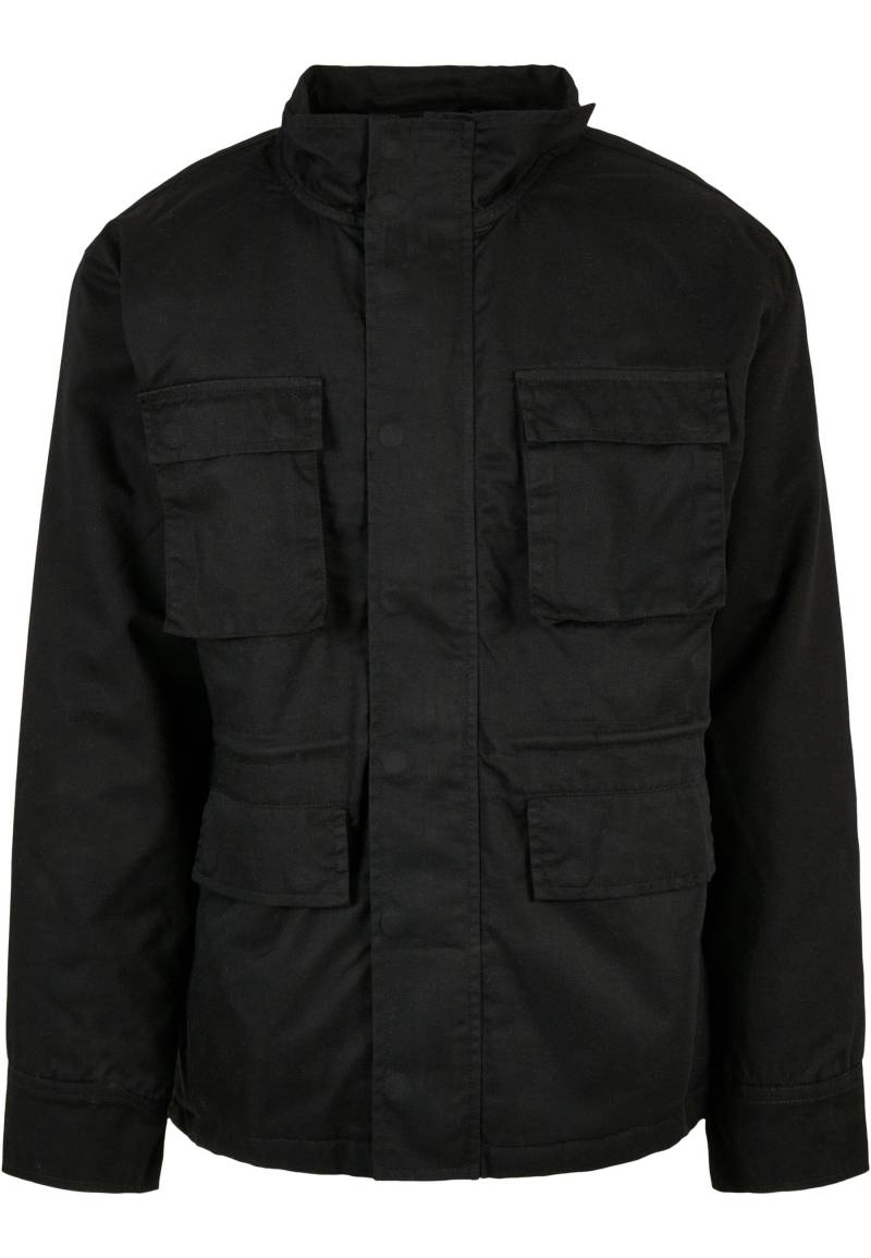 URBAN CLASSICS Allwetterjacke "Urban Classics Herren Big M-65 Jacket" 1 Stk. tlg. ohne Kapuze von Urban Classics