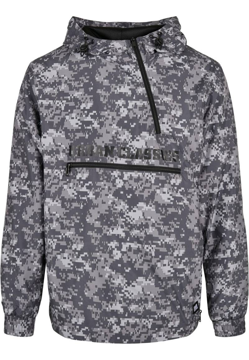 URBAN CLASSICS Allwetterjacke "Urban Classics Herren Commuter Pull Over Jacket" 1 Stk. tlg. mit Kapuze von Urban Classics