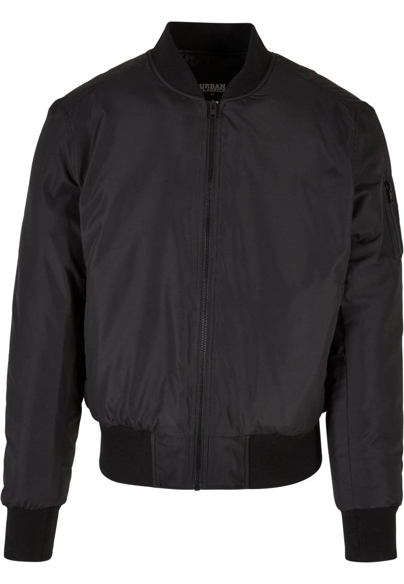 URBAN CLASSICS Allwetterjacke "Urban Classics Herren Recyclet Basic Bomber Jacket" 1 Stk. tlg. ohne Kapuze von Urban Classics
