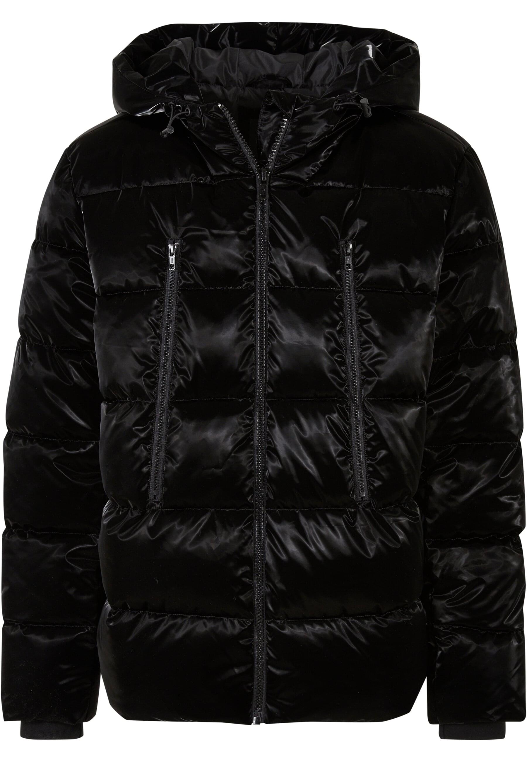 URBAN CLASSICS Allwetterjacke "Urban Classics Herren Shark Skin Puffer Jacket", (1 St.), mit Kapuze von Urban Classics