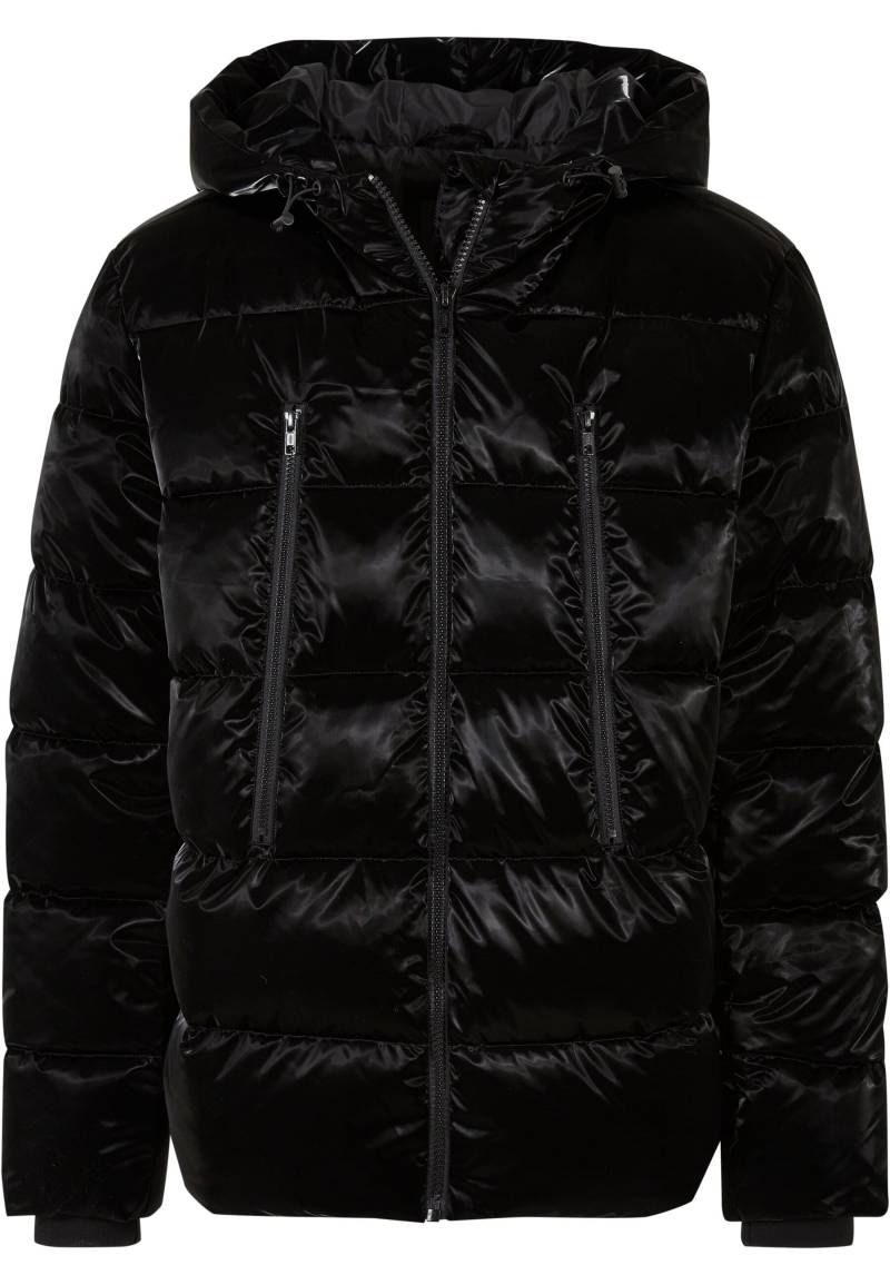 URBAN CLASSICS Allwetterjacke "Urban Classics Herren Shark Skin Puffer Jacket" 1 Stk. tlg. mit Kapuze von Urban Classics