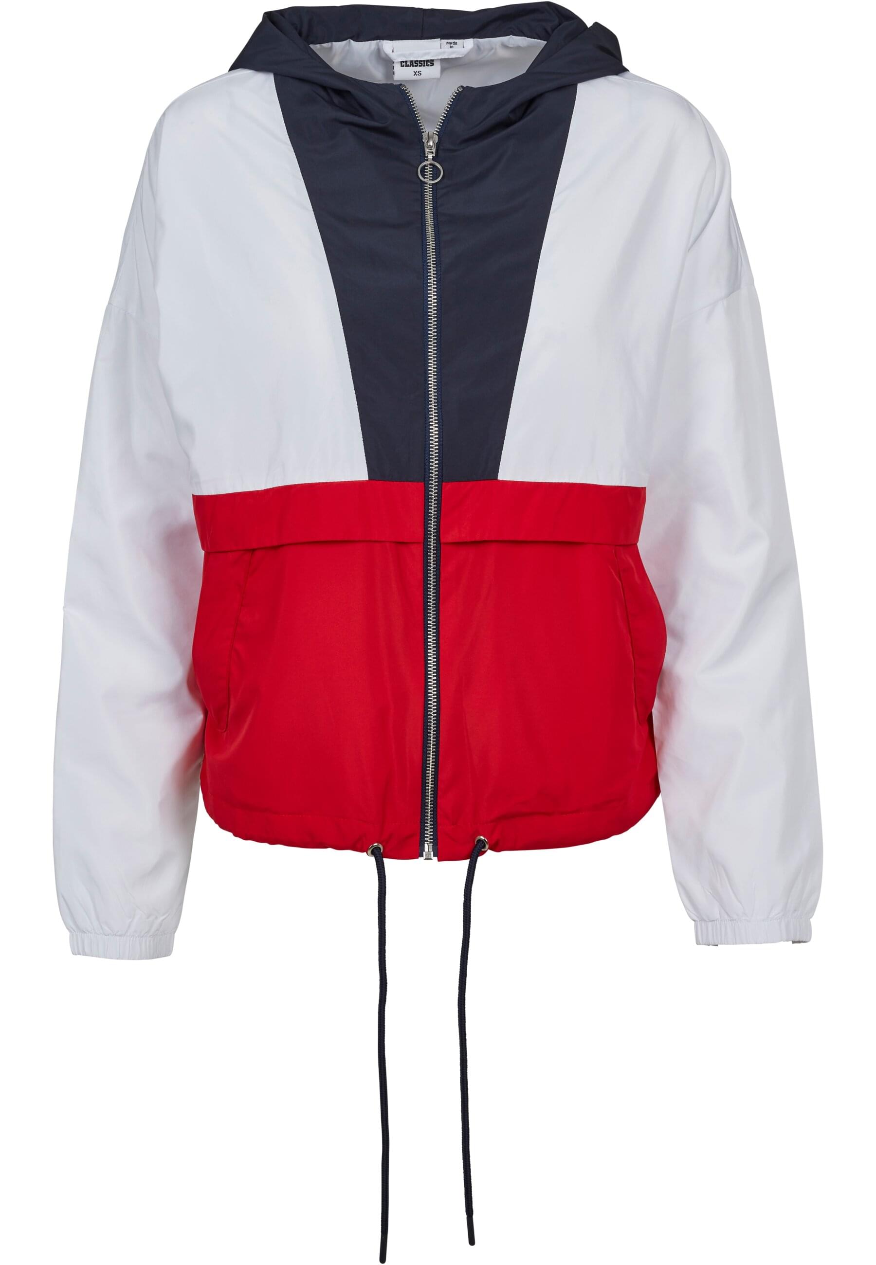 URBAN CLASSICS Anorak "Urban Classics Damen Ladies 3-Tone Oversize Windbreaker" 1 Stk. tlg. mit Kapuze von Urban Classics