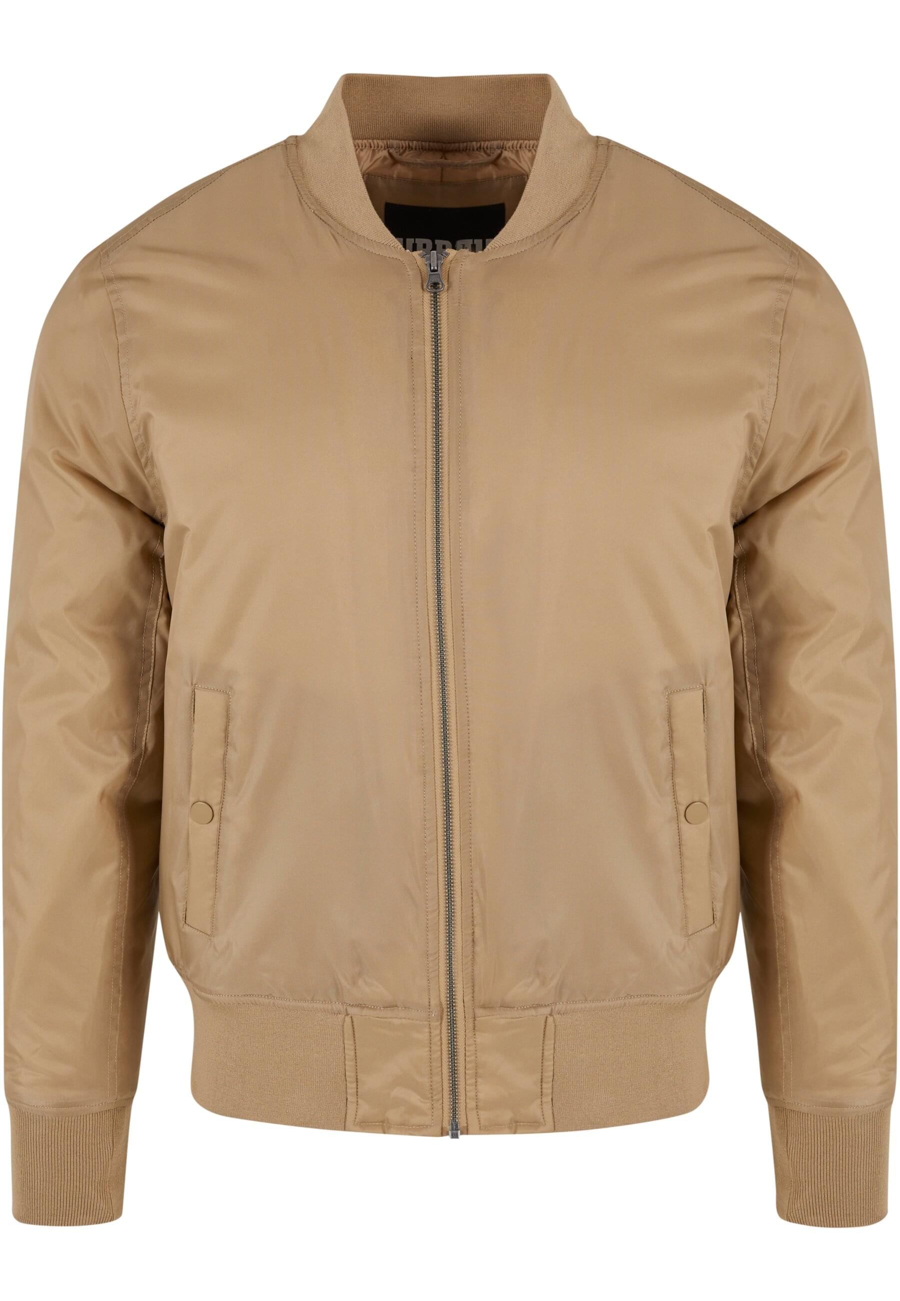 URBAN CLASSICS Anorak "Urban Classics Herren Basic Bomber Jacket" 1 Stk. tlg. ohne Kapuze von Urban Classics