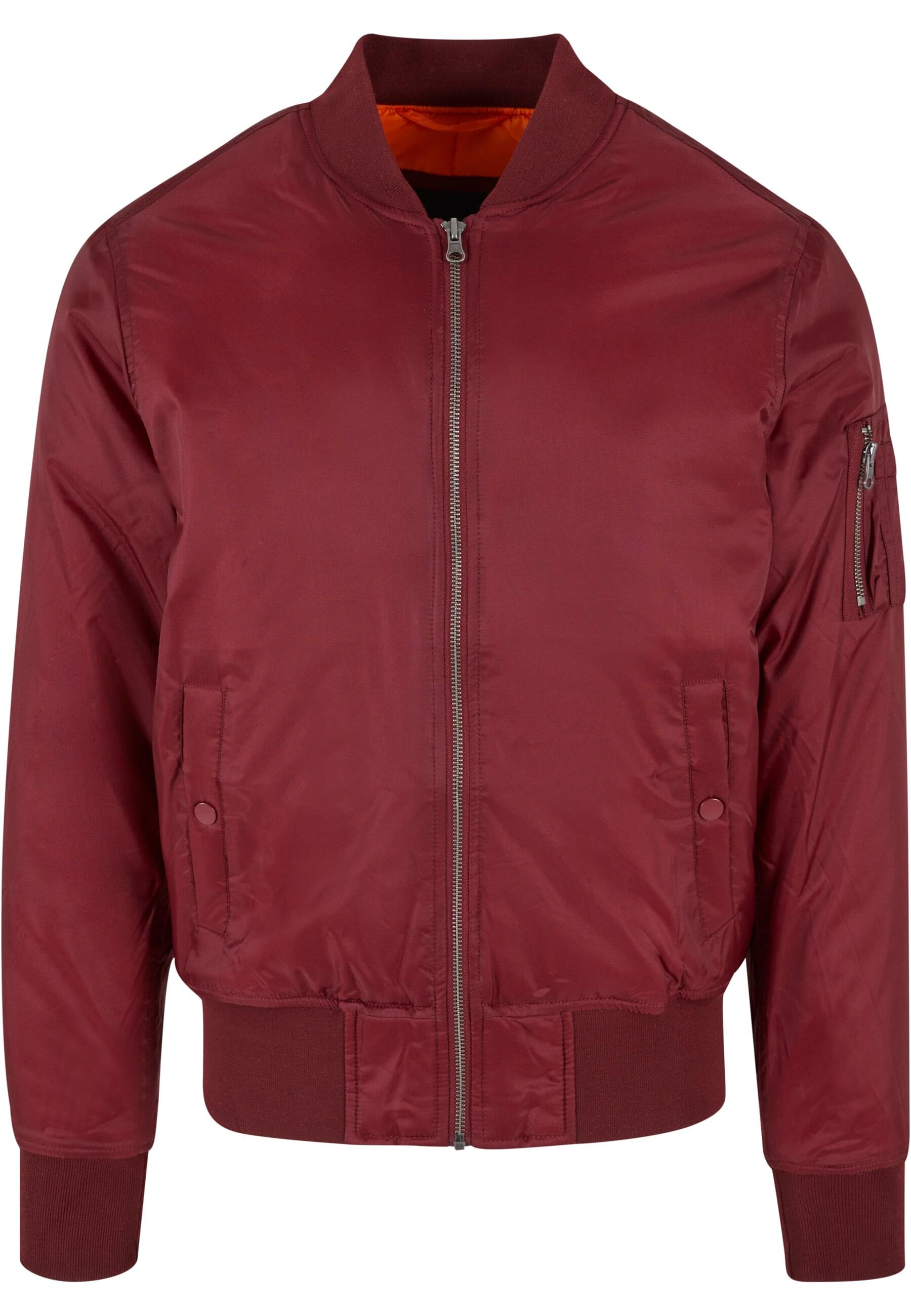 URBAN CLASSICS Anorak "Urban Classics Herren Basic Bomber Jacket" 1 Stk. tlg. ohne Kapuze von Urban Classics