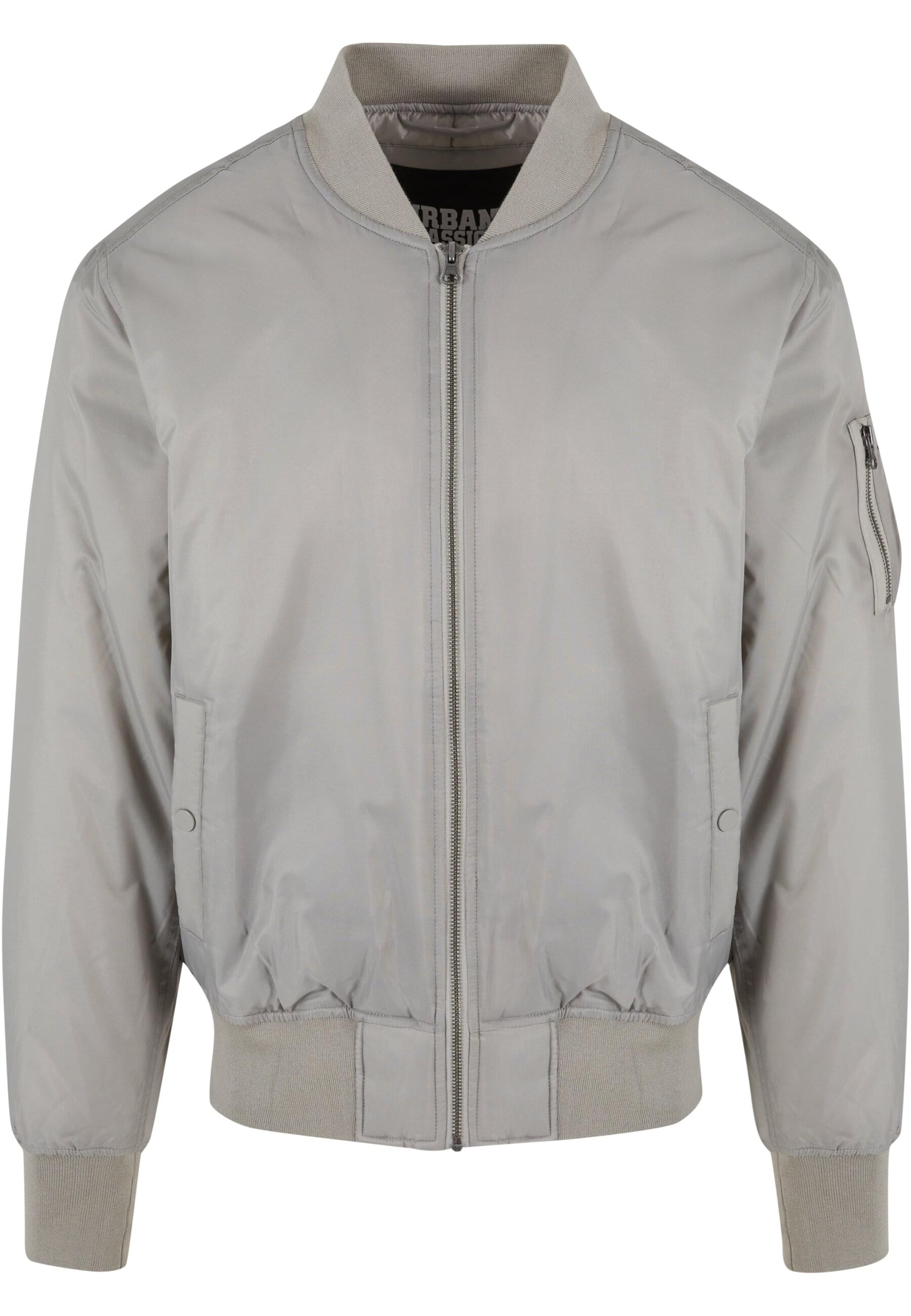 URBAN CLASSICS Anorak "Urban Classics Herren Basic Bomber Jacket" 1 Stk. tlg. ohne Kapuze von Urban Classics