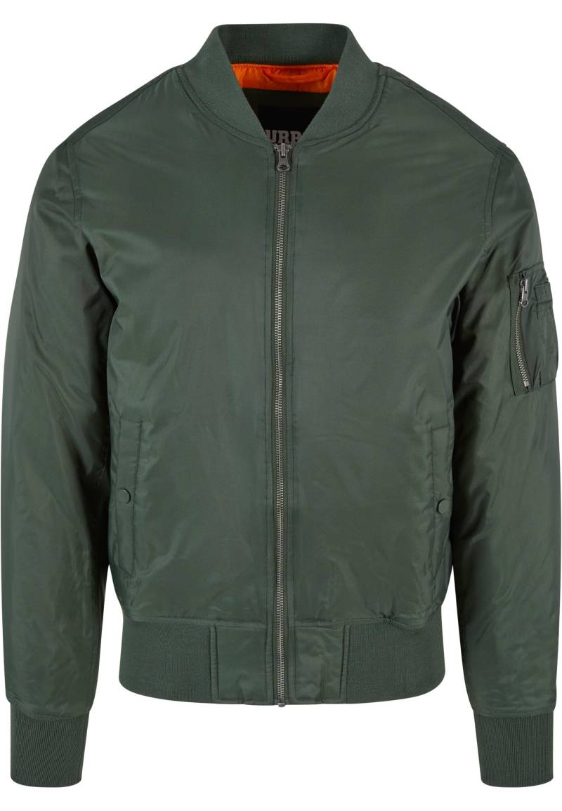 URBAN CLASSICS Anorak "Urban Classics Herren Basic Bomber Jacket" 1 Stk. tlg. ohne Kapuze von Urban Classics