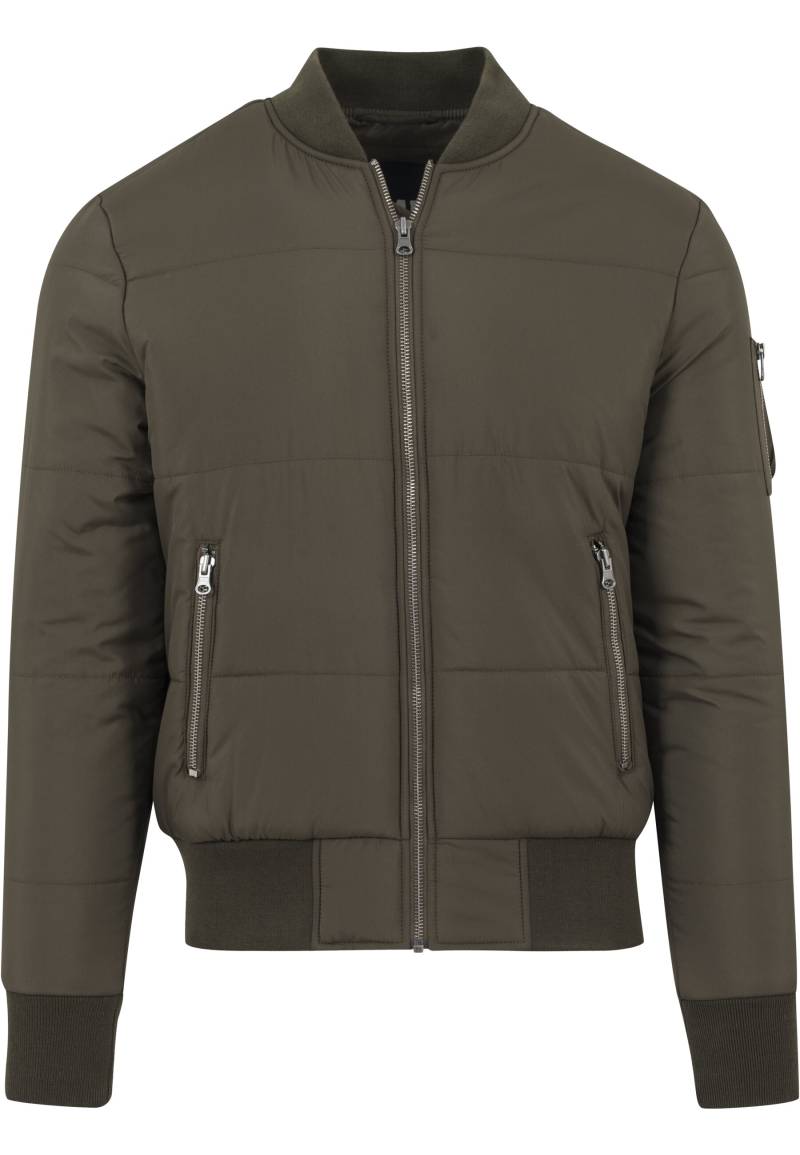 URBAN CLASSICS Anorak "Urban Classics Herren Basic Quilt Bomber Jacket" 1 Stk. tlg. ohne Kapuze von Urban Classics