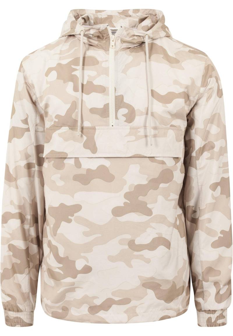 URBAN CLASSICS Anorak "Urban Classics Herren Camo Pull Over Windbreaker" 1 Stk. tlg. mit Kapuze von Urban Classics