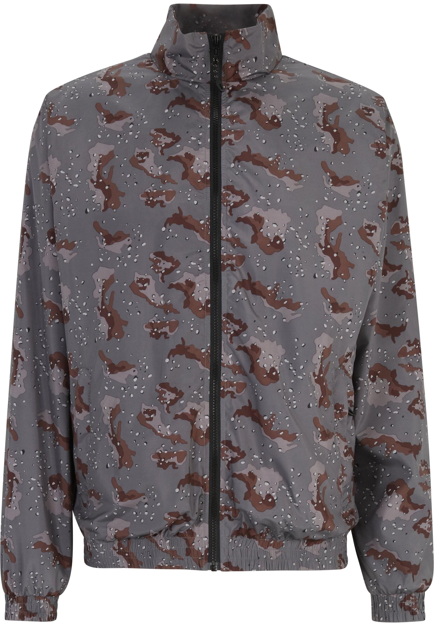 URBAN CLASSICS Anorak "Urban Classics Herren Camo Track Jacket" 1 Stk. tlg. ohne Kapuze von Urban Classics
