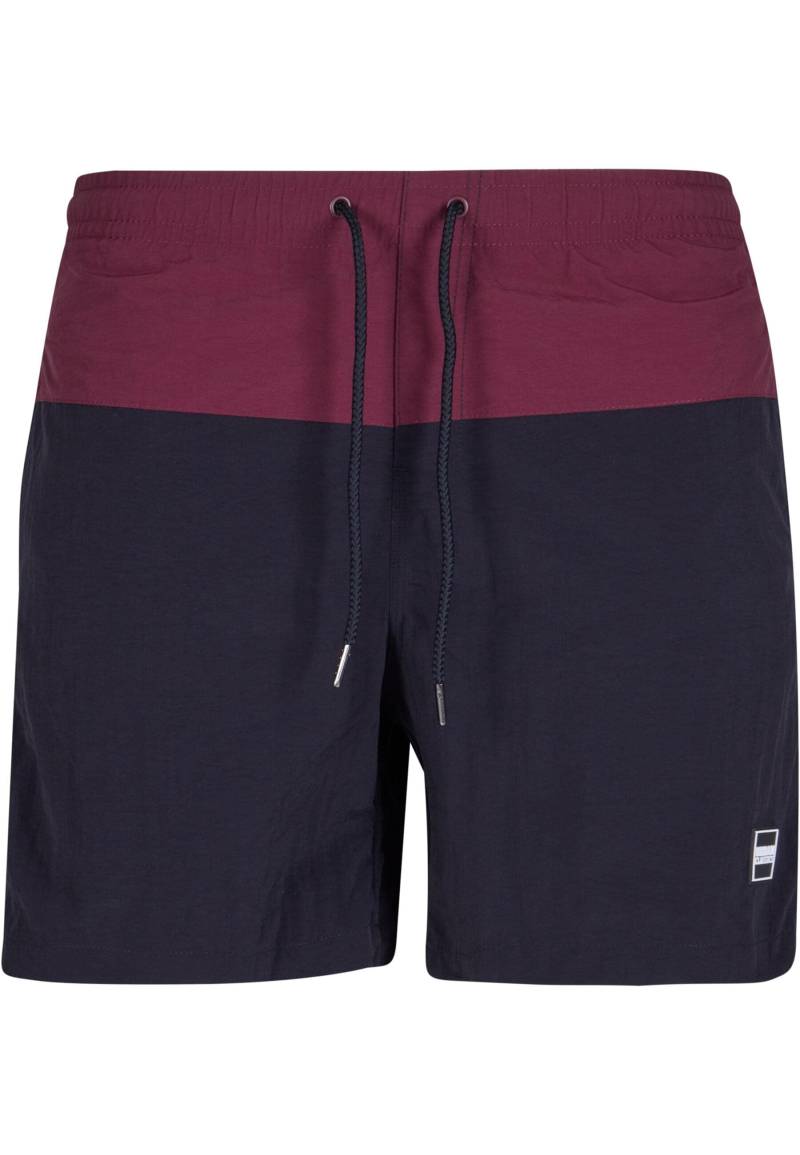 URBAN CLASSICS Badeshorts "Urban Classics Herren Block Swim Shorts" von Urban Classics