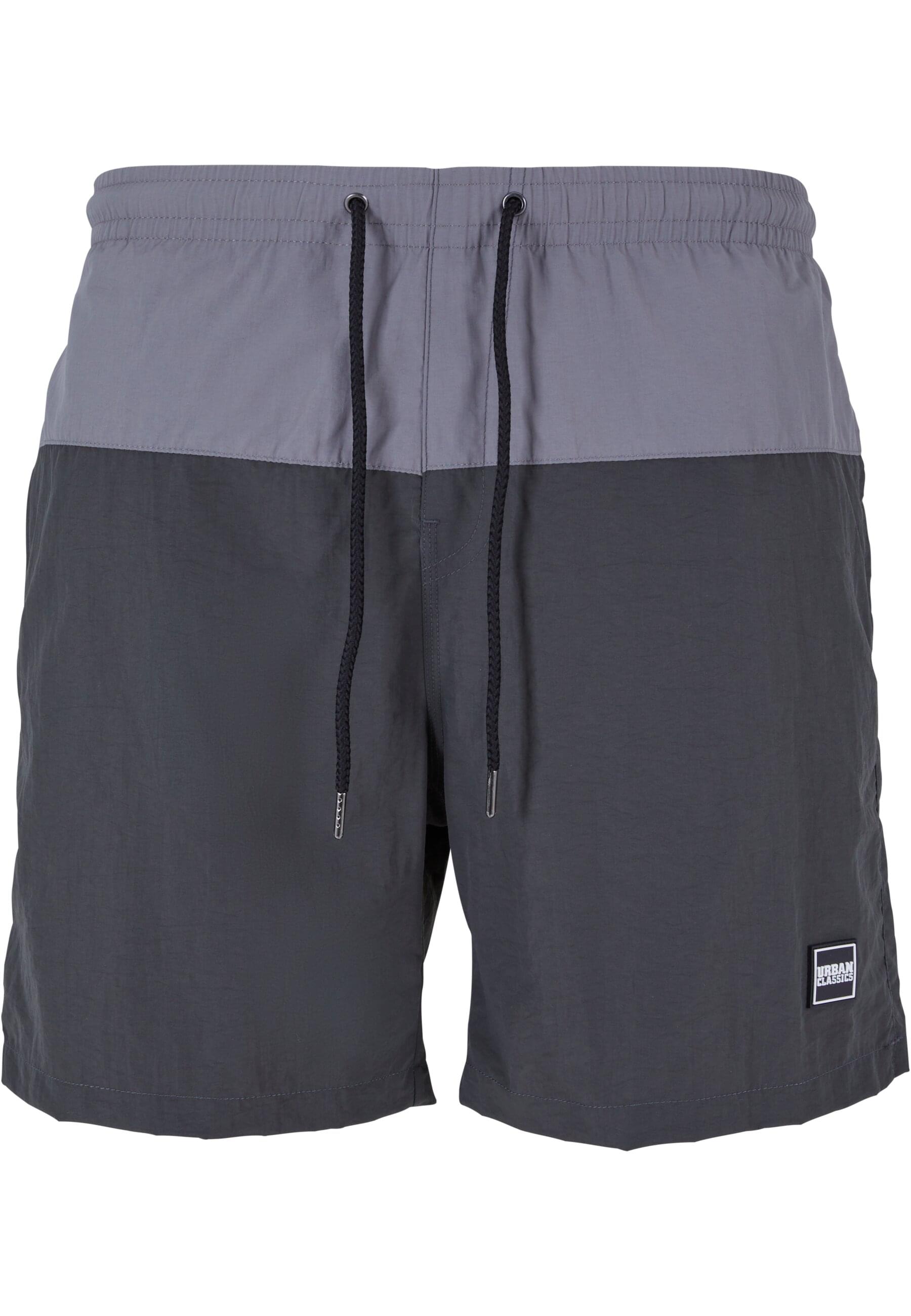 URBAN CLASSICS Badeshorts "Urban Classics Herren Block Swim Shorts" von Urban Classics