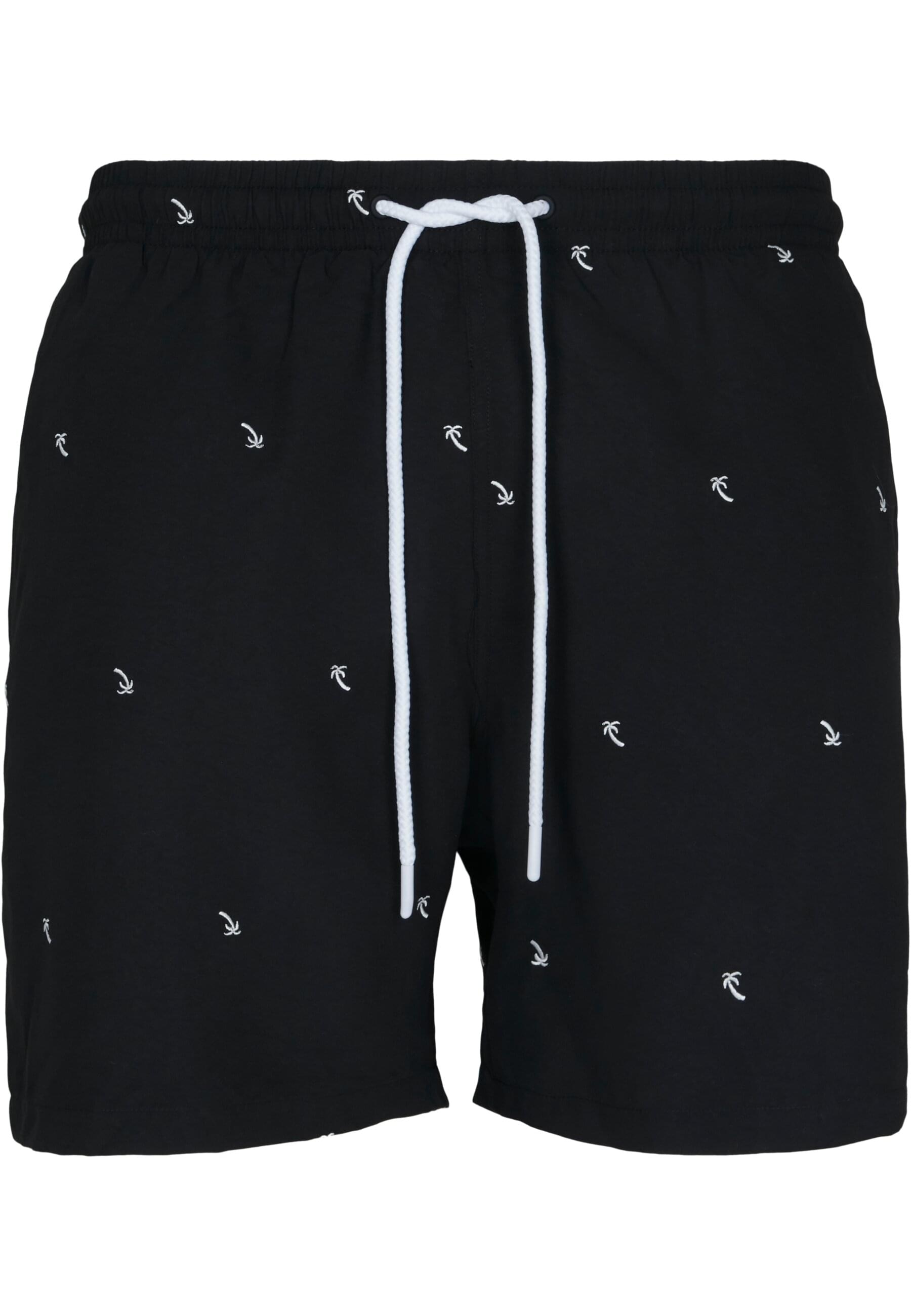 URBAN CLASSICS Badeshorts "Urban Classics Herren Embroidery Swim Shorts" von Urban Classics