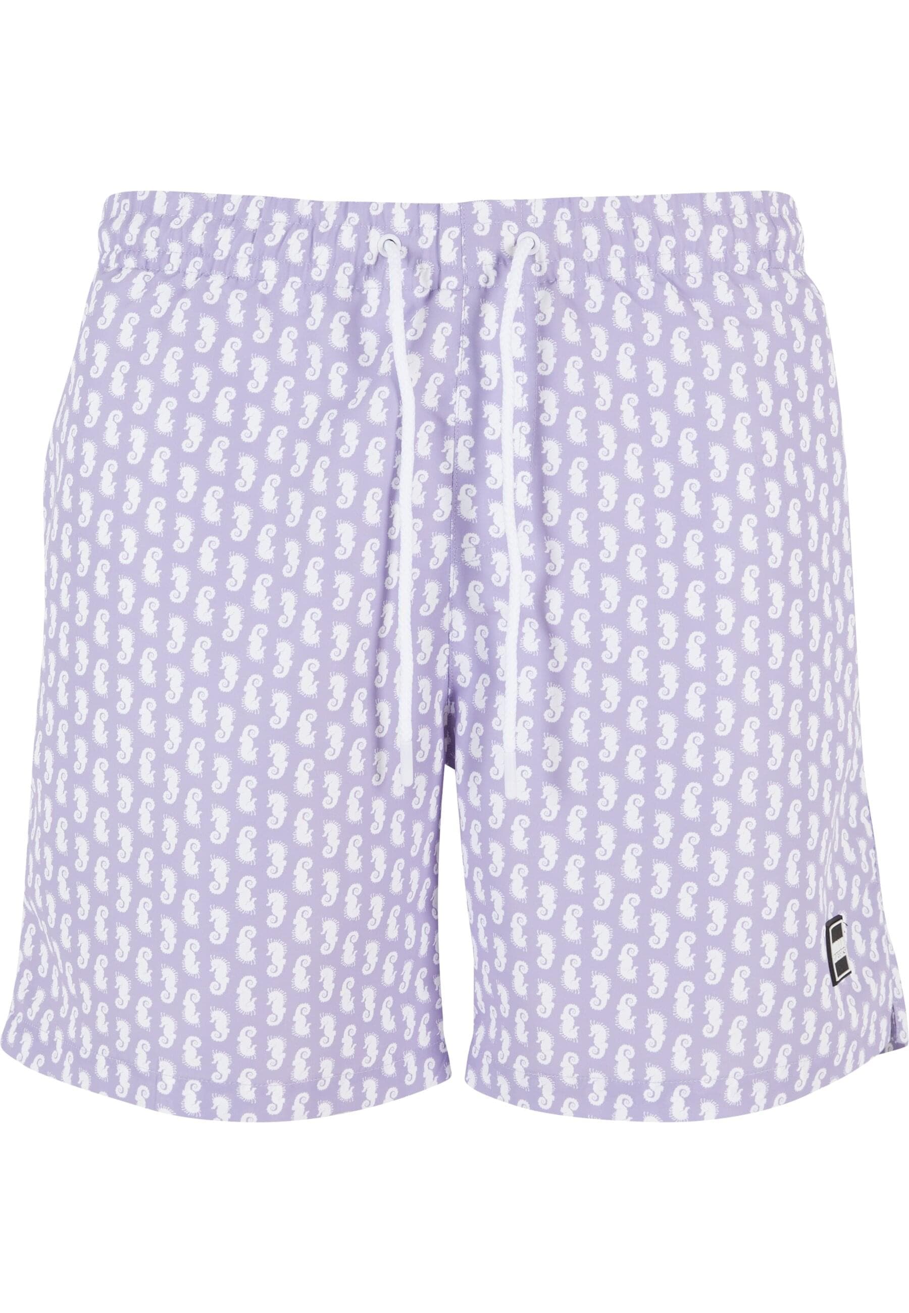 URBAN CLASSICS Badeshorts "Urban Classics Herren Pattern Swim Shorts" von Urban Classics