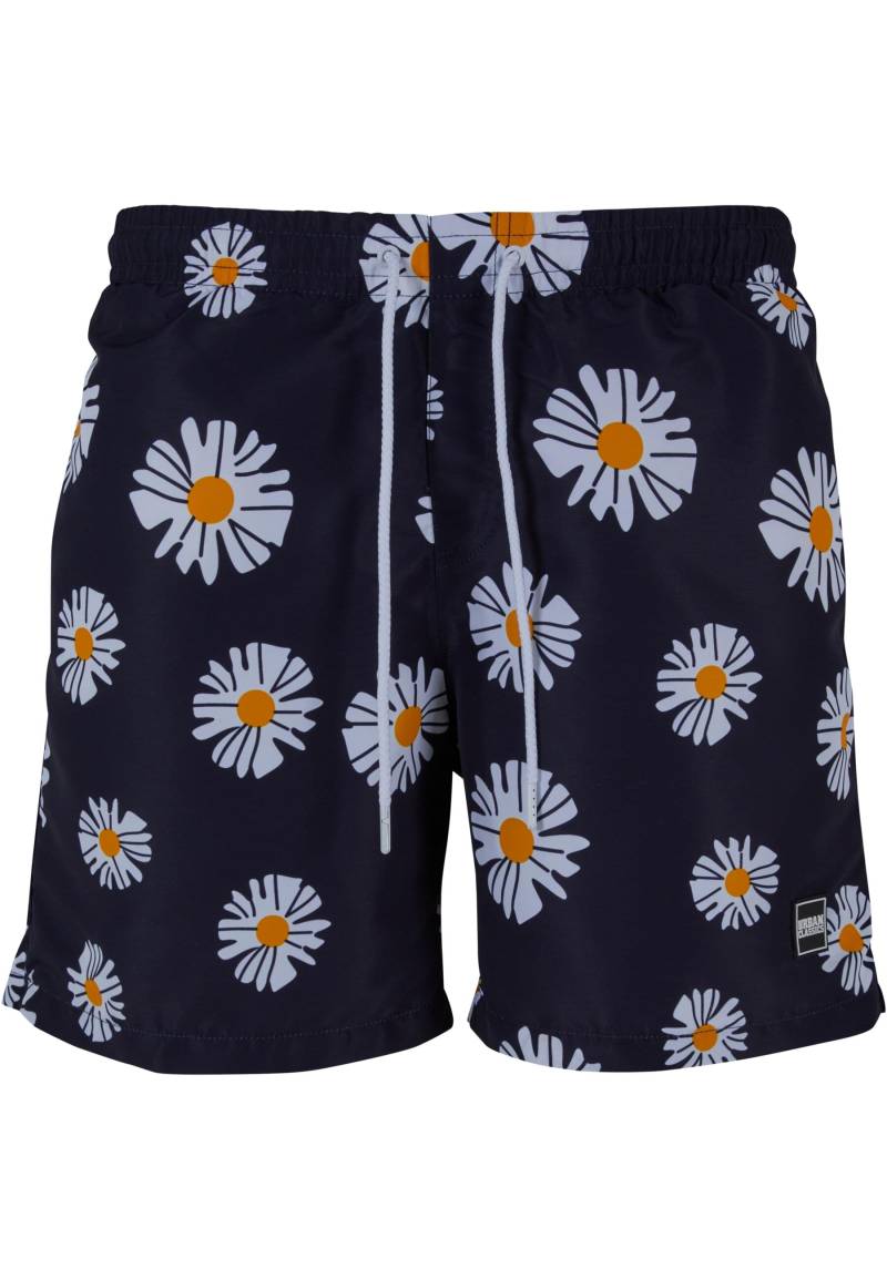 URBAN CLASSICS Badeshorts "Urban Classics Herren Pattern Swim Shorts" von Urban Classics