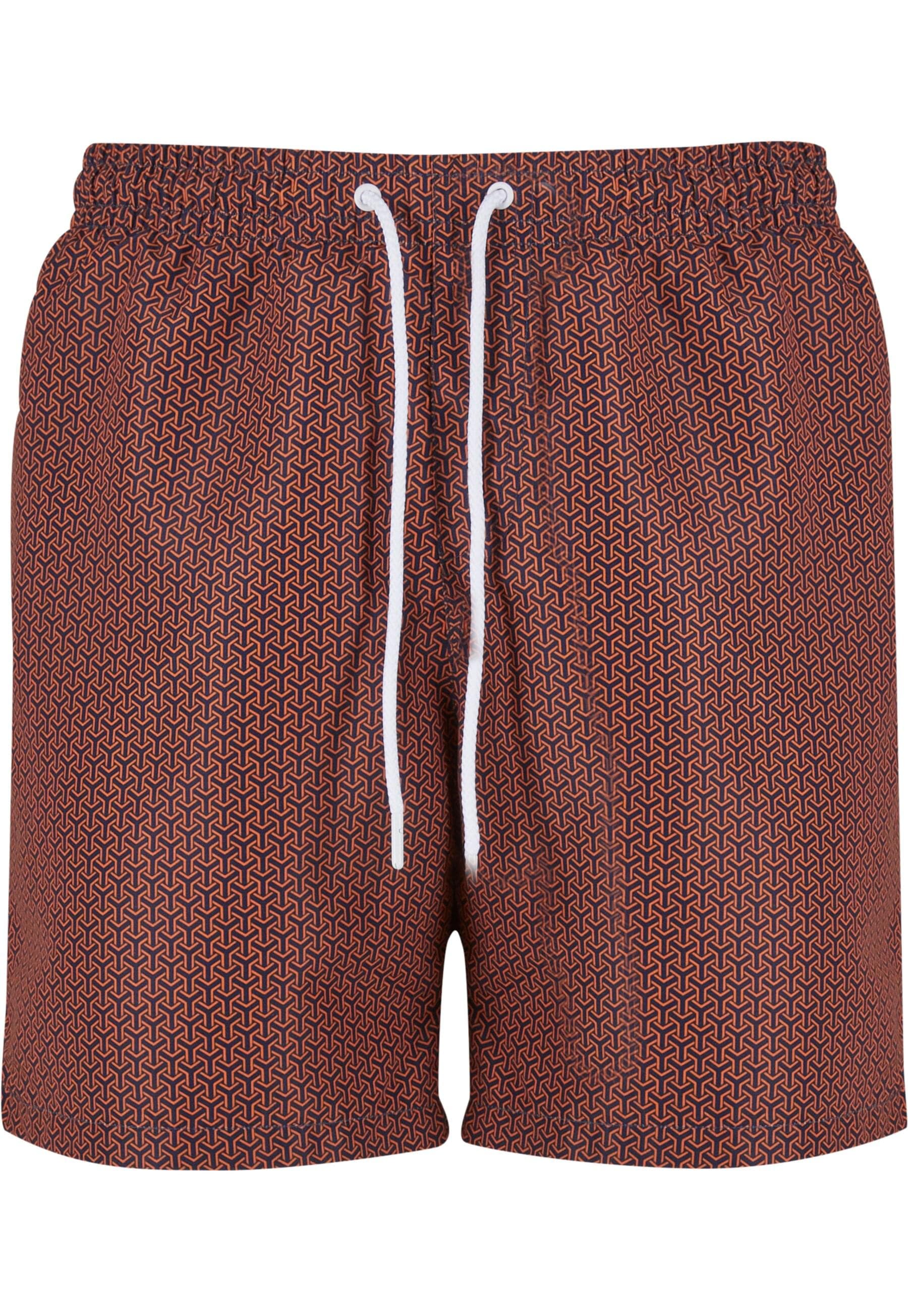 URBAN CLASSICS Badeshorts "Urban Classics Herren Pattern Swim Shorts" von Urban Classics
