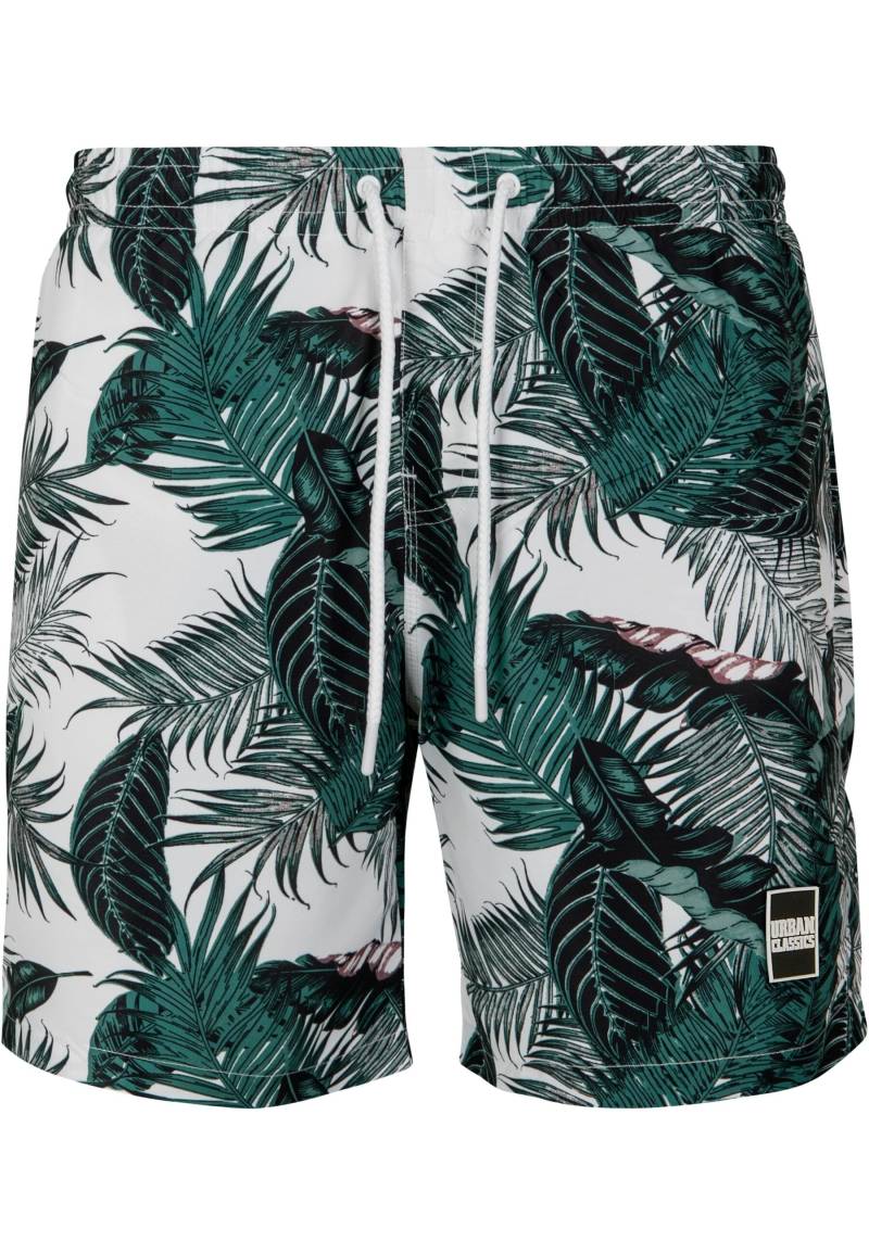 URBAN CLASSICS Badeshorts "Urban Classics Herren Pattern Swim Shorts" von Urban Classics