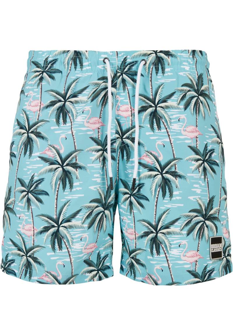 URBAN CLASSICS Badeshorts "Urban Classics Herren Pattern Swim Shorts" von Urban Classics