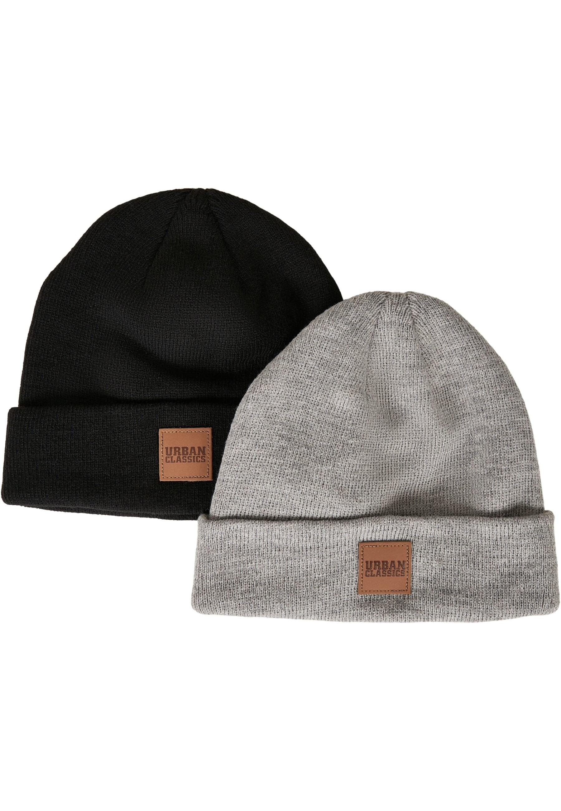 URBAN CLASSICS Beanie "Urban Classics Damen Logopatch Beanie Kids 2-Pack" 1 Stk. tlg. URBAN CLASSICS Beanie "Urban Classics Damen Logopatch Beanie Kids 2-Pack" 1 Stk. tlg. von Urban Classics