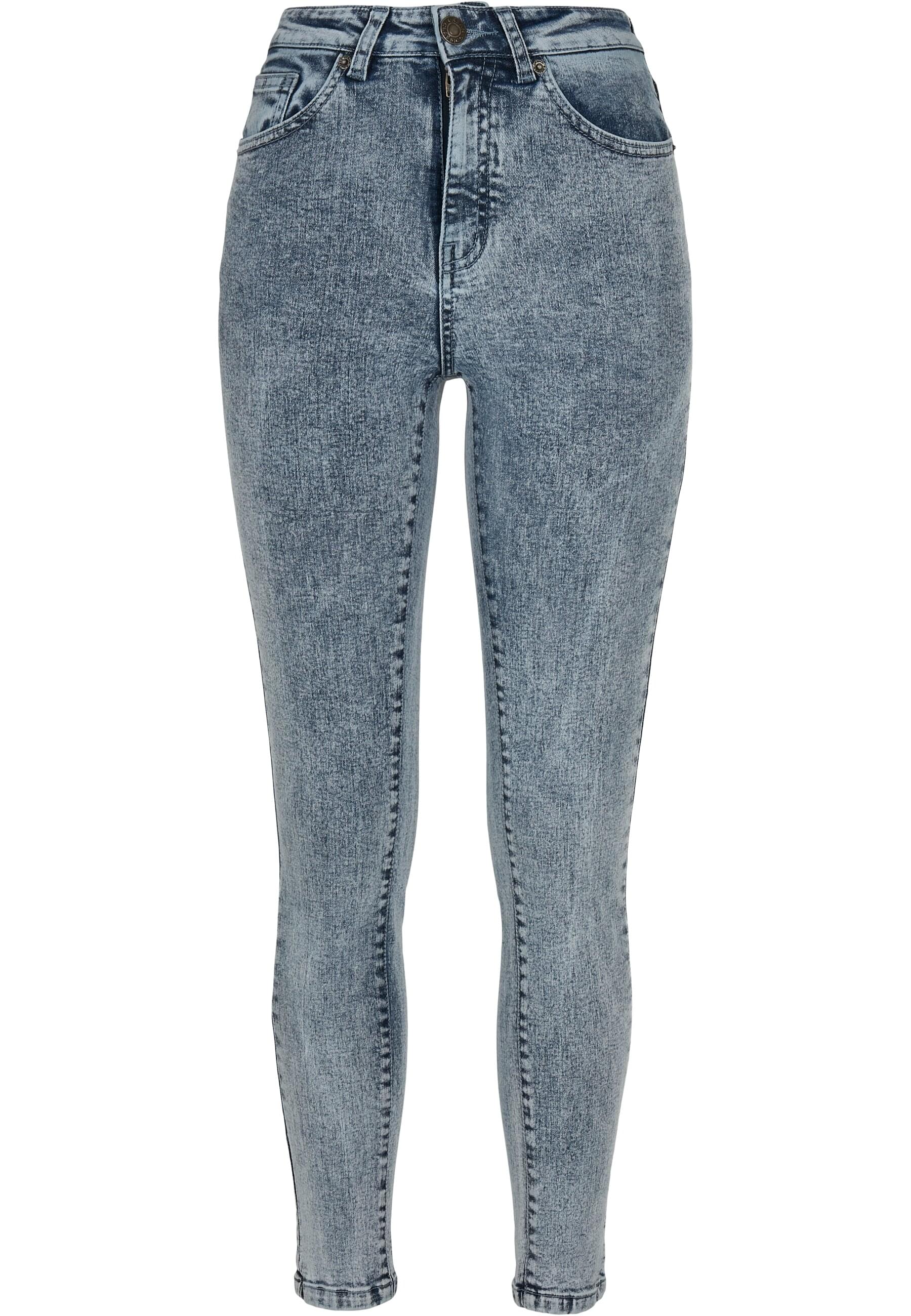 URBAN CLASSICS Bequeme Jeans "Urban Classics Damen Ladies High Waist Skinny Jeans", 1 Stk. von Urban Classics