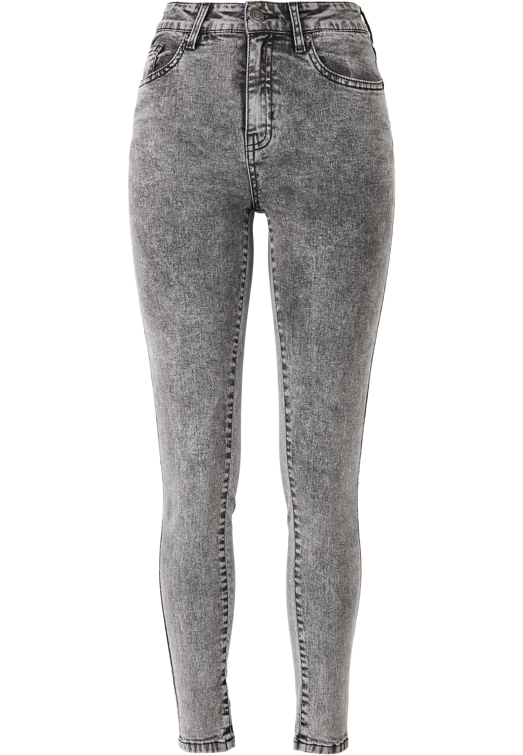 URBAN CLASSICS Bequeme Jeans "Urban Classics Damen Ladies High Waist Skinny Jeans", 1 Stk. von Urban Classics