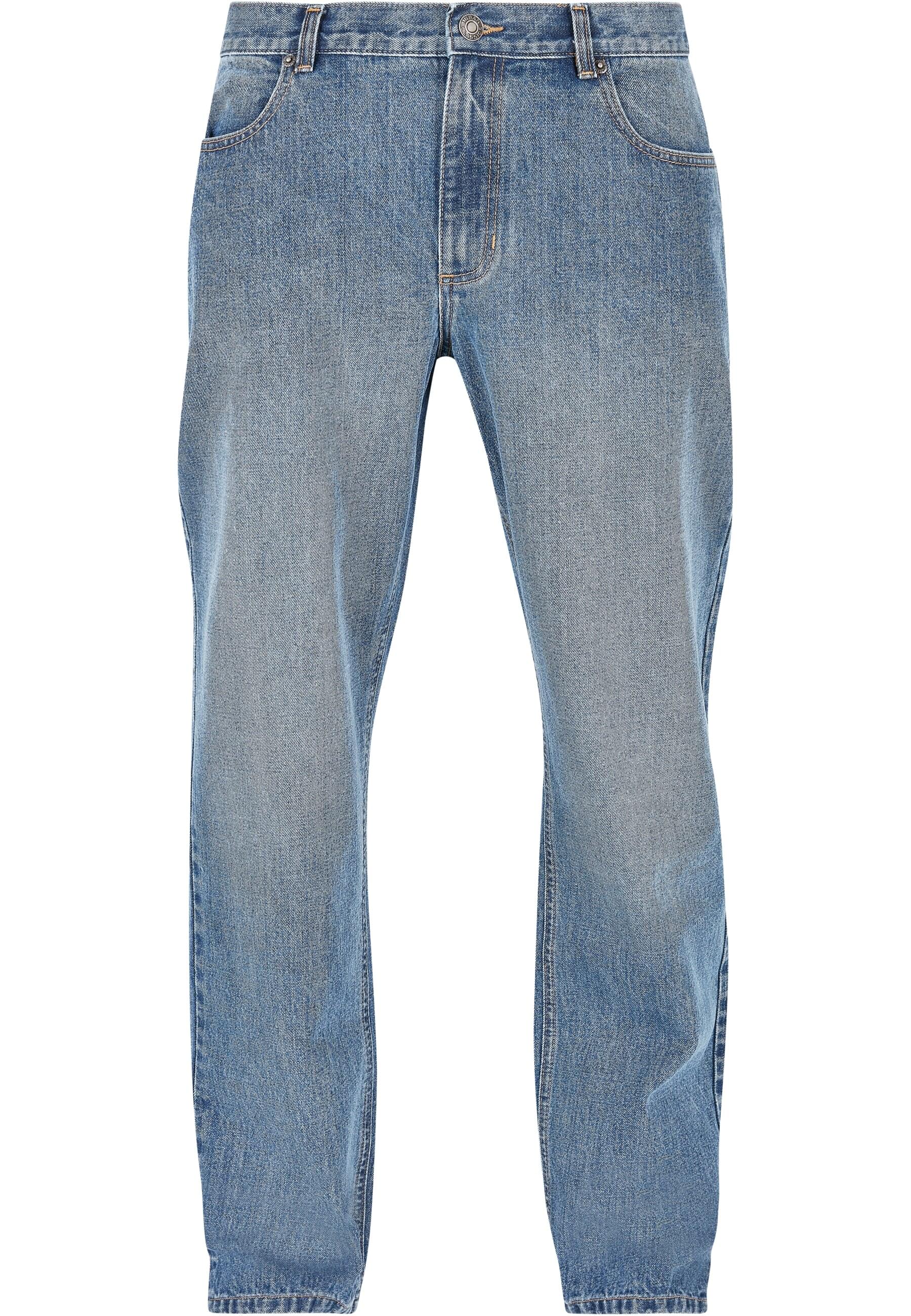 URBAN CLASSICS Bequeme Jeans "Urban Classics Herren Straight Slit Jeans", 1 Stk. von Urban Classics