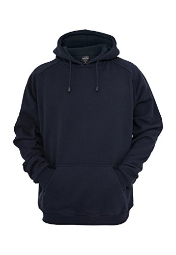 URBAN CLASSICS Blank Hoody TB014 navy 5XL von Urban Classics