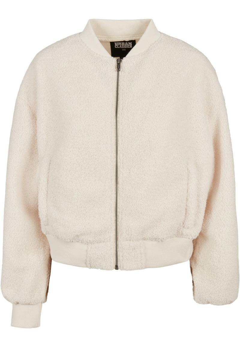 URBAN CLASSICS Bomberjacke "Urban Classics Damen Ladies Oversized Sherpa Bomber Jacket" 1 Stk. tlg. ohne Kapuze von Urban Classics