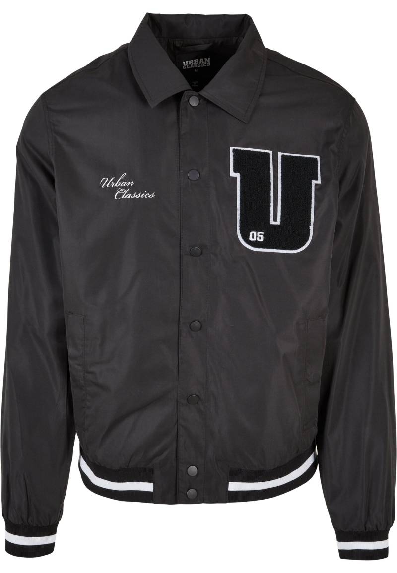 URBAN CLASSICS Collegejacke "Urban Classics Herren Sports College Jacket" 1 Stk. tlg. ohne Kapuze von Urban Classics